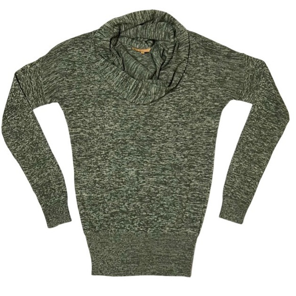NBW Silvian Heach Heather Green Cowl Neck Lightweight Knit. Size XS - Picture 2 of 9